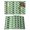Green Beige, variant on St. Patrick's Day Placemats Set of 12, Green Irish Lucky Clovers Stripes Placemats for Dining Table, Place Mats for Kitchen Tabletop, Waterproof Wipeable Dining Table Mats Set