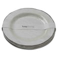 thumbnail image 2 of tag - Veranda Melamine Salad Plate, Durable, BPA-Free and Great for Outdoor or Casual Meals, Ivory (Set Of 4), 2 of 3
