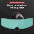 thumbnail image 4 of Motorcycle Helmet Anti Fog Film Insert, 23.5x7cm Clear Rainproof Visor Patch, 5 Year Long Lasting Molecular Structure, Full Face Open Face Shield Anti Mist Rain Resistant Sticker, 4 of 9