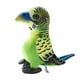thumbnail image 2 of Peluche de animal realista, juguete de peluche, almohada de peluche, muñeco de loro Verde, 2 of 8