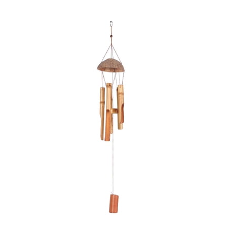 Hemoton Wind Chime Chimes Homememorial Unique Gifts Sympathy Musical Woodendecoration Classic Hanging Tone Deep Garden