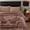 Solid-Cameo Brown, variant on Jin Mai Lan Beige, Pink Polyester Bed Blanket, King