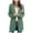 30# Army Green, variant on SnnmBlm Women's 2024 Long Sleeve Cable Knit Cardigan Sweaters Open Front Fall Outwear Coat Army Green S