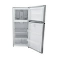 thumbnail image 3 of Magic Chef 17.6 Cu Ft Top-Mount Refrigerator in Platinum Steel, 3 of 13