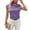Purple, variant on biudgviw Satin Blouses for Women Silk Dressy Casual Work Tunic Blouses Elegant Cap Sleeve Bow Tie Neck Tops Party Club Outfits