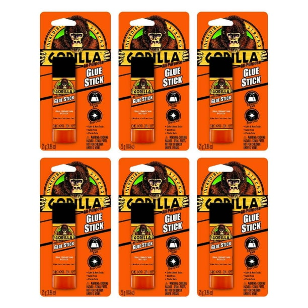 Gorilla Glue Stick All Purpose 25g Strong Permanent Bond Adhesive Dries