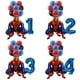 thumbnail image 2 of 12 globos de aluminio con temática de superhéroe Spiderman de 32 pulgadas, globos digitales, suministros de decoración para fiestas de cumpleaños infantiles, 2 of 5