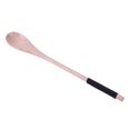 thumbnail image 4 of Cuchara de madera con mango largo, cuchara para revolver café y postre (caqui) (hilo negro), 4 of 6