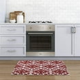 thumbnail image 2 of Rugsmith Red Machine Woven Rancho Anti-Fatigue Kitchen Mat, 20" x 36", 2 of 5