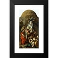 thumbnail image 2 of Francesco Solimena 14x24 Black Modern Framed Museum Art Print Titled - The Deposition, 2 of 5