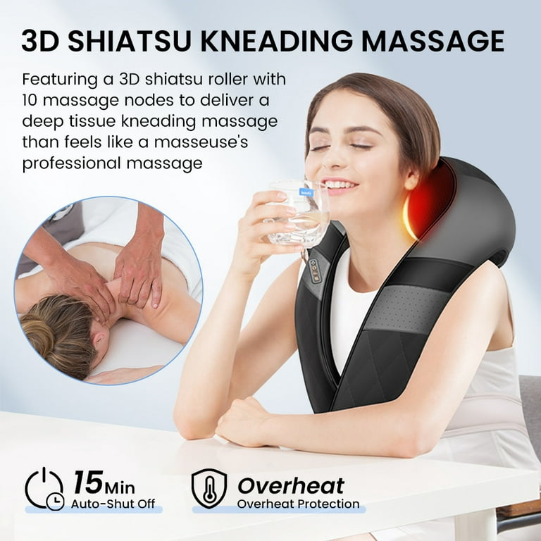 All Joy U Neck G1 Shoulder and Neck Massager Review: Enjoy Shiatsu Massage  at Home