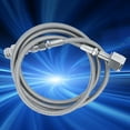 thumbnail image 1 of Soda Water External Hose Adapter Kit Connector Accessories Convenient Installation Replacement 60in 1.5m  Silver, 1 of 7