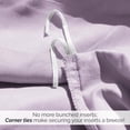 thumbnail image 5 of Neutral Solid Color 3-Piece Duvet Cover Set by Southshore Fine Linens, 5 of 9