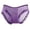 Purple, variant on Shachafan Women's Underwear With Lace Edge Fully Transparent Mesh Low Waist Large Size Thin Lifting Triangle Pants Fancy Panties