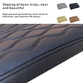 thumbnail image 3 of sweethay Almohadilla de microfibra para reposabrazos de coche, Color sólido, Universal, transpirable, relajante, 4 estaciones, alfombrilla de Automoción decorativa y accesorios Beige, 3 of 6