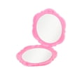 thumbnail image 4 of Unique Bargains 1pc Flower-shaped Makeup Mirror for Personal Grooming and Travel Pink, 4 of 5