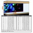 thumbnail image 4 of VIP.LINE Jellyfish Aquarium Background Poster PVC Fish Tank Decorations Landscape (30" x 22"/ 76 x 56cm), 4 of 4