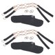 thumbnail image 5 of Correas sueltas para tacones altos ANGGREK 2 pares desmontables con diamantes de imitación perlas de imitación elegantes, 5 of 8