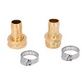 thumbnail image 1 of 2Pcs FNPT + MNPT DN20 Femelle + Raccord de Tuyau de Filetage Mâle Raccord d'Eau pour Jardinage, 1 of 8