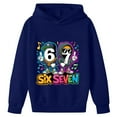 thumbnail image 4 of Boys Casual Hooded Sweatshirt with Fashion Graphic Print for Outdoor Activities and Daily Wear Soft Pullover Jacket for Kids, 4 of 4