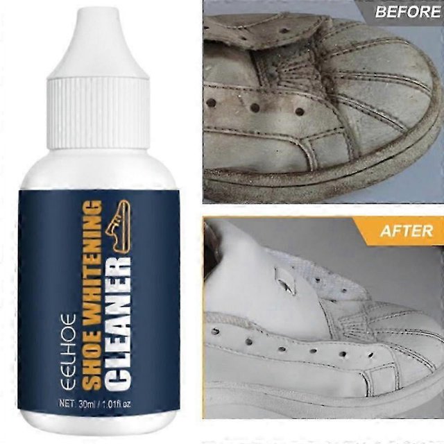 1-5pcs White Shoe Cleaner Shoes Whitening CleanerSneaker Household Cleaner Strong Decontamination Liquid 1pcs