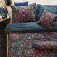 thumbnail image 1 of Pip Studio Il Ricamo Ensemble de Housse de Couette en Coton Bleu Foncé Grand Lit, 1 of 5