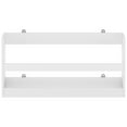 thumbnail image 4 of Furinno Hermite Multipurpose Wall Mounting Storage Shelf, White, 4 of 6