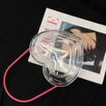 thumbnail image 6 of Women's Mini Heart Shaped Bag, Clear Acrylic Evening Clutch, Cute Heart Shaped Purse with Top Handle for Wedding Party, 6 of 6