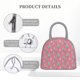 thumbnail image 4 of Fotbe Pastel Christmas Trees on Pink Bolsa de Almuerzo con Estampado, Lonchera Aislada, Contenedor de Comida Reutilizable Tipo Cooler a Prueba de Fugas, 4 of 6