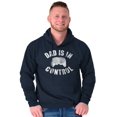 thumbnail image 4 of Father's Day Gamer Dad is in Control Men's Big & Tall Graphic Hoodie Brisco Brands 2X, 4 of 5