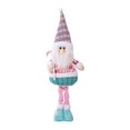 thumbnail image 1 of Figura navideña de muñeca navideña, adorno navideño, muñeca de pie para las vacaciones en casa Muñeco de Papá Noel, 1 of 9