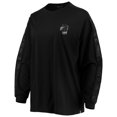 thumbnail image 2 of Women's The Wild Collective Black Minnesota United FC Tri-Blend Long Sleeve T-Shirt, 2 of 4