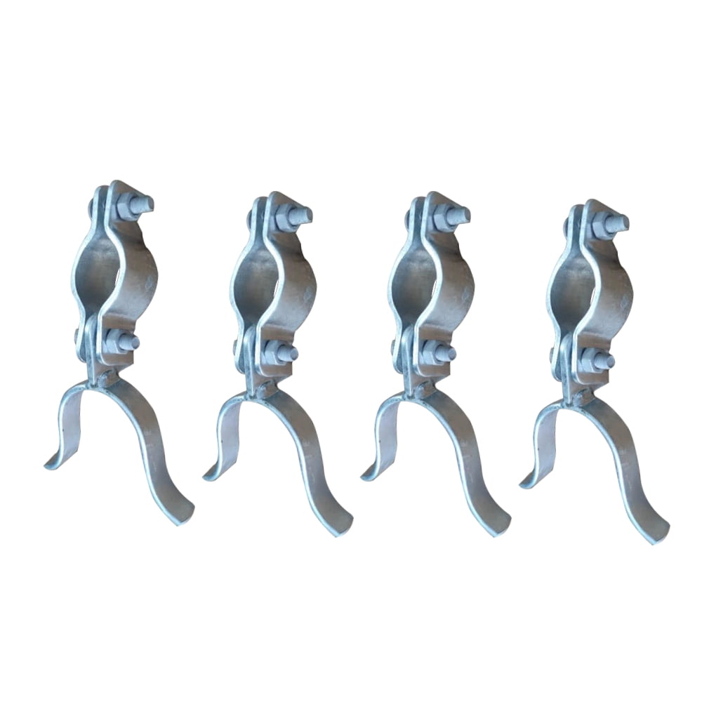 2-3/8 in. Chain Link Fence Gate Post Hinge Hardware Set (4-Set)
