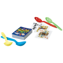 PlayMonster Spoons Card Game for Kids and Adults, 3-5 Multi-Player Card Game, Ages 7 