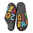 thumbnail image 2 of IAUYY Memory Foam House Slippers Suitable for Both Men and Women. Comfortable, Anti-Slip Plush Flat-Bottomed Slippers The Best Holiday Gift Holiday Atmosphere, 2 of 9