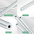 thumbnail image 2 of Tubo redondo de aluminio 6063 de 250 mm en paquete de 3, tubería de aluminio sin costura de 3 mm ID 8 mm OD para manualidades DIY [0.12x0.31x9.8IN], 2 of 7