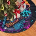 thumbnail image 2 of XMXY Halloween Christmas Tree Skirt, Realidtic Evil Sins Holiday Party Indoor Decorations Ornaments, 30 Inch, 2 of 5