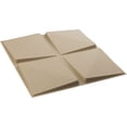 thumbnail image 6 of Ekena Millwork 19 5/8"W x 19 5/8"H Edinburgh EnduraWall Decorative 3D Wall Panel, UltraCover Satin Smokey Beige (Covers 2.67 Sq. Ft.), 6 of 6