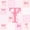 Pink White T, variant on Erosebridal Pink Princess Bowknot Kids Twin Comforter Sets,Bowtie Theme Initial M Alphabet Bedding Set For Girls,Pink Reversible,2-Piece