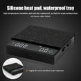 thumbnail image 2 of Rechargeable Mini Coffee Scale with Timer, 0.1g High Precision, 3 Modes (Normal/Pour Over/Espresso), Voice Broadcast & Mute Function, Silicone Insulation Cover for Portafilter Support, Type-C, 2 of 6