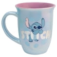 thumbnail image 1 of Tarro de Cerámica Iridiscente Bitono, Diseño Stitch, Disney Clásicos, Taza Bebidas Calientes, Capacidad 470 ml, Azul, 1 of 4