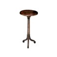thumbnail image 1 of Butler Specialty Round Accent Pedestal Table in Brown and Gold, 1 of 2