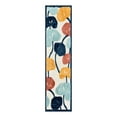 thumbnail image 3 of Unique Loom Belize Outdoor Collection Area Rug - Caulker (2' x 8' Runner Ivory/Navy Blue), 3 of 7