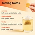 thumbnail image 3 of Damtuh Chrysanthemum Tea, Korean Herbal Flower Tea, Caffeine Free, 20 Tea Bags, 0.4 g Each, 3 of 6