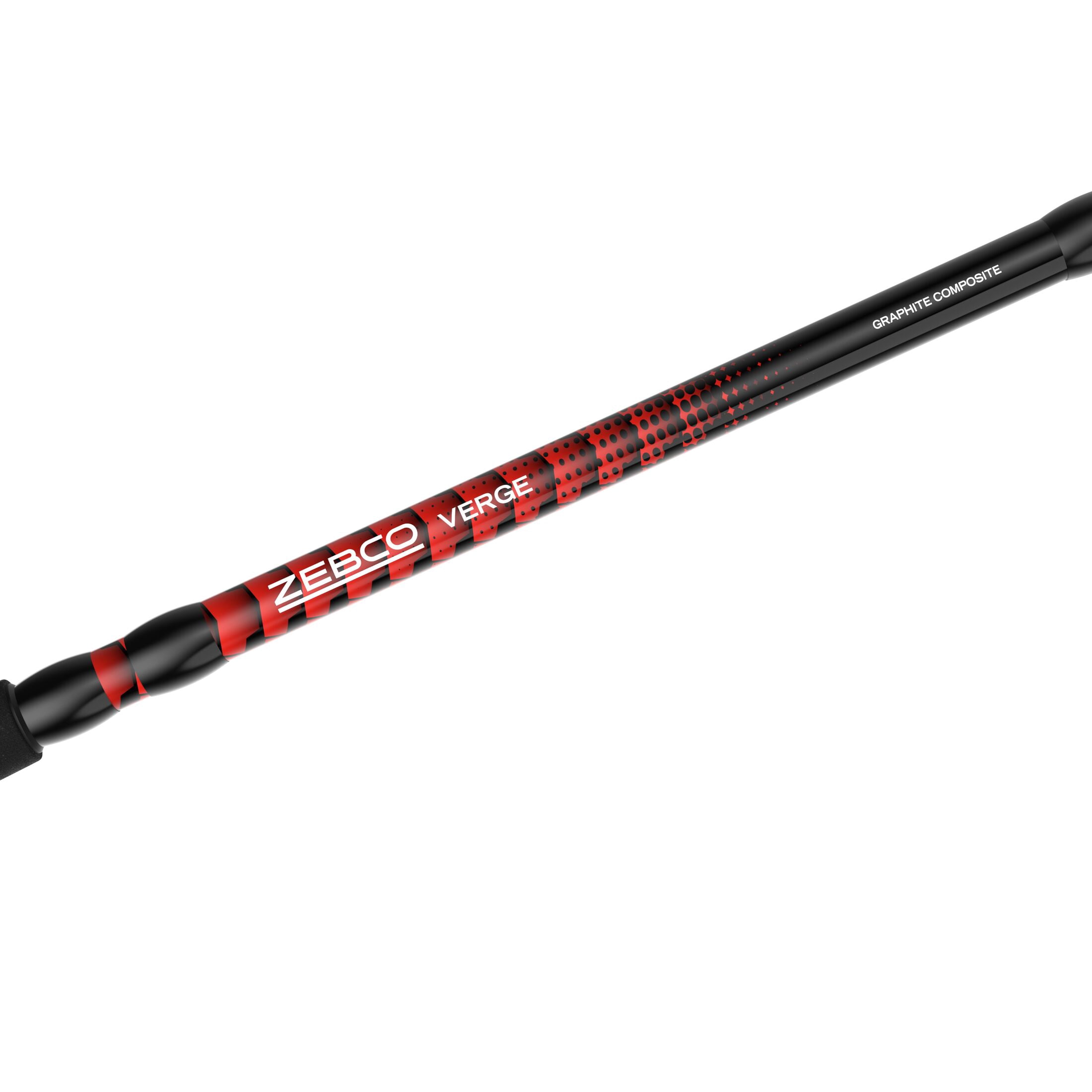 Zebco Verge 10-Foot Spinning Reel and Fishing Rod Combo, Size 80, Black