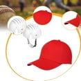 thumbnail image 6 of Kuntesetty Sports Bump Hat Baseball Bump Hat with Cap Insert Shockproof Summer Hard Cap for red, 6 of 9