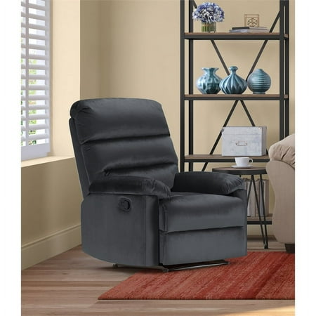 Click Decor - Recliner - Dark Gray