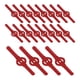 thumbnail image 2 of Paquete de 20 cuchillas para cortacésped, cabezal de cuchilla de 139 mm para cortacésped. rojo, 2 of 9