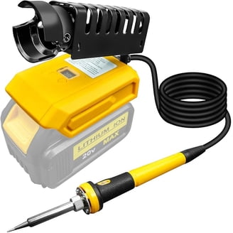 Wireless Soldering Iron DeWalt Cordless Soldering Iron - 18V/20V Battery Powered, Digital LCD, Fast Heat Up, 5 Tips Included DeWalt Battery Soldering