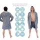 thumbnail image 3 of Parka Polar Deportiva para Adulto, Unisex, Impermeable, interior de flannel., 3 of 5